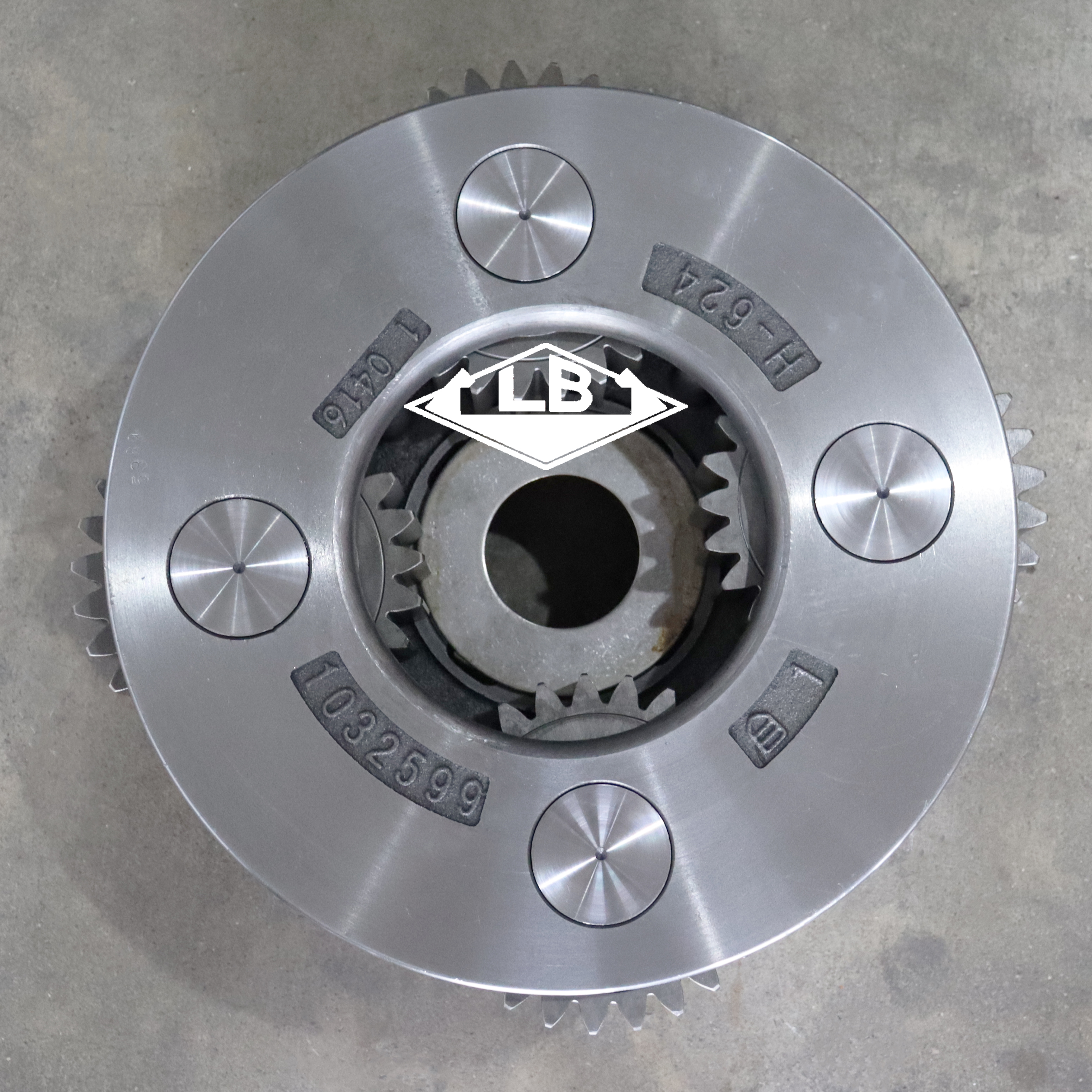 ZX330-3 ZX350-3 ZX350-5G Travel No3 Carrier Assy 1032599 Dispositif de voyage pour Hitachi Excavator