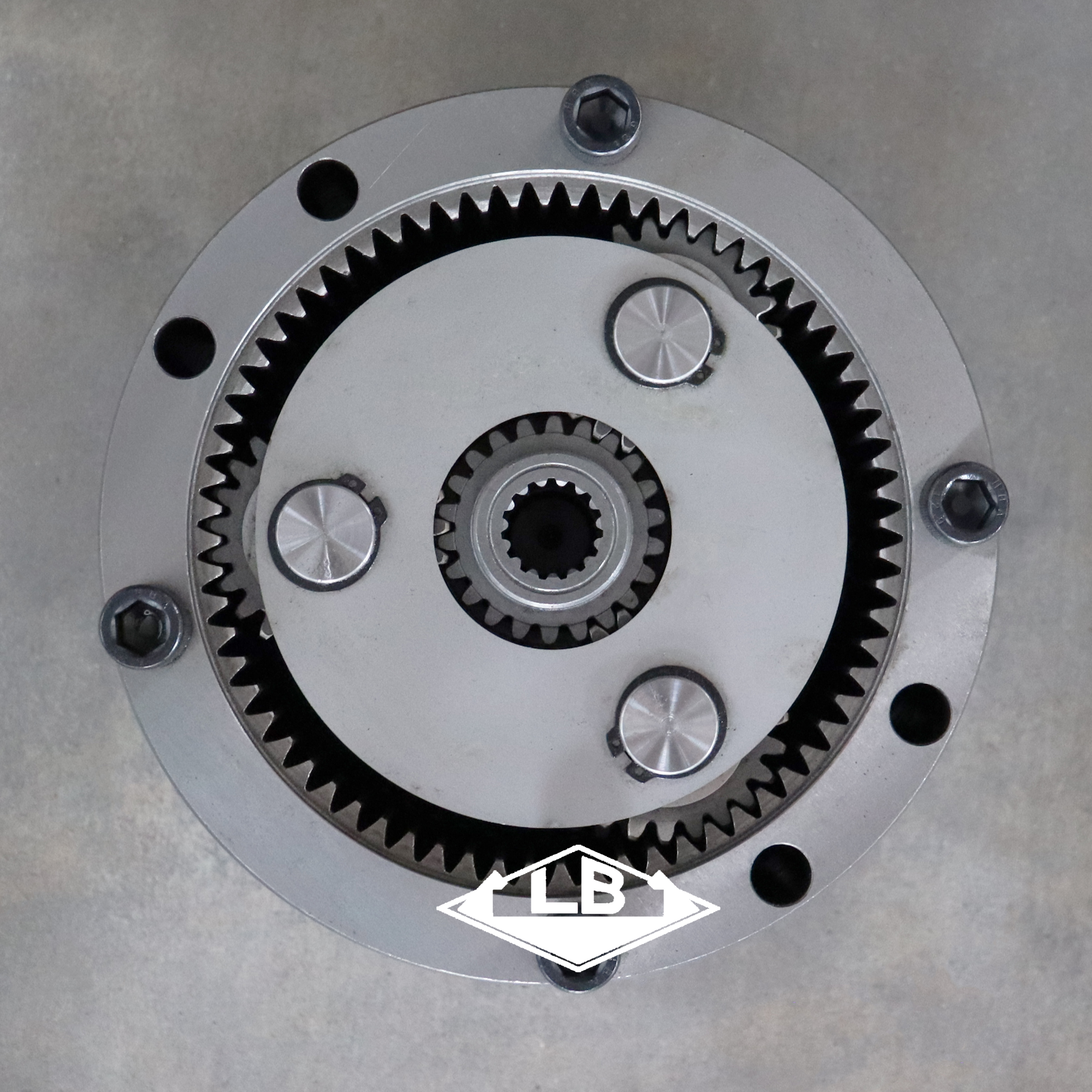 ZX70 ZX75 ZX80 Swing Device 4470057 4445648 ZX70 Swing Gearbox Appliquer pour Hitachi Excavator