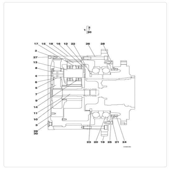 CX460 SH460 Pi&egrave;ces de rechange