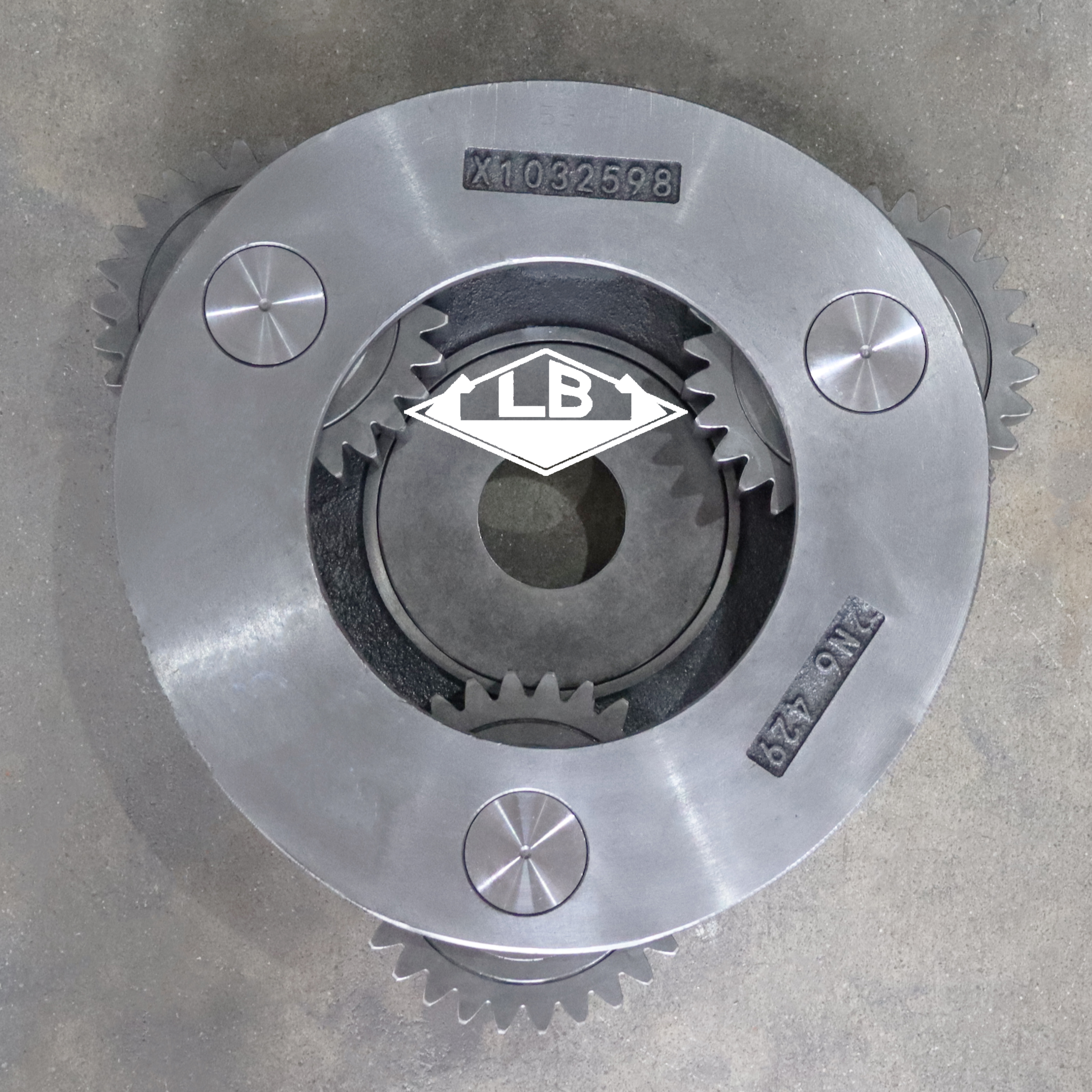 ZX330-3 ZX350-3 NO2 Carrier Assy 1032598 Boîte de vitesses de réduction de voyage pour Hitachi Excavator