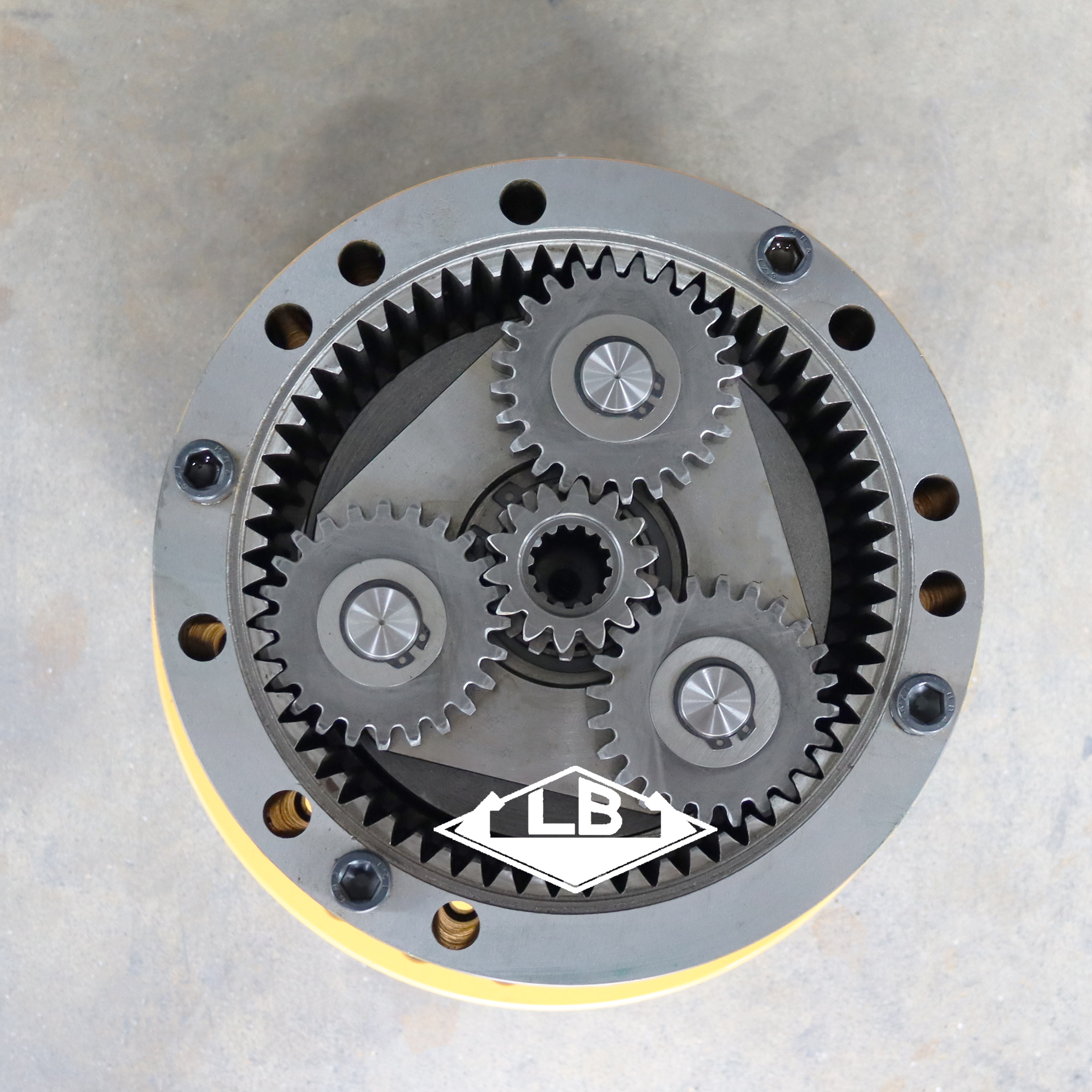 Assemblage de machines Swing PC160-8 203-26-85000 PC160-8 Boîte de vitesses swing pour l'excavatrice de Komatsu