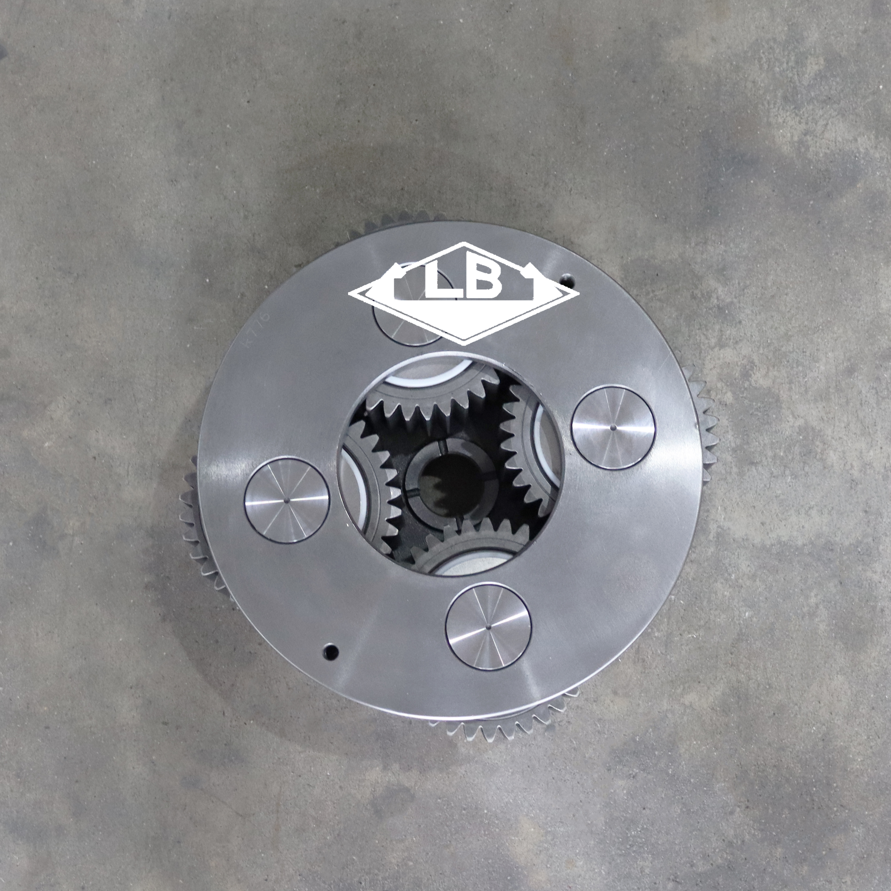 DX225 Travel NO2 Carrier Assy K9007412 Pièces de rechange finales à Doosan Excavator