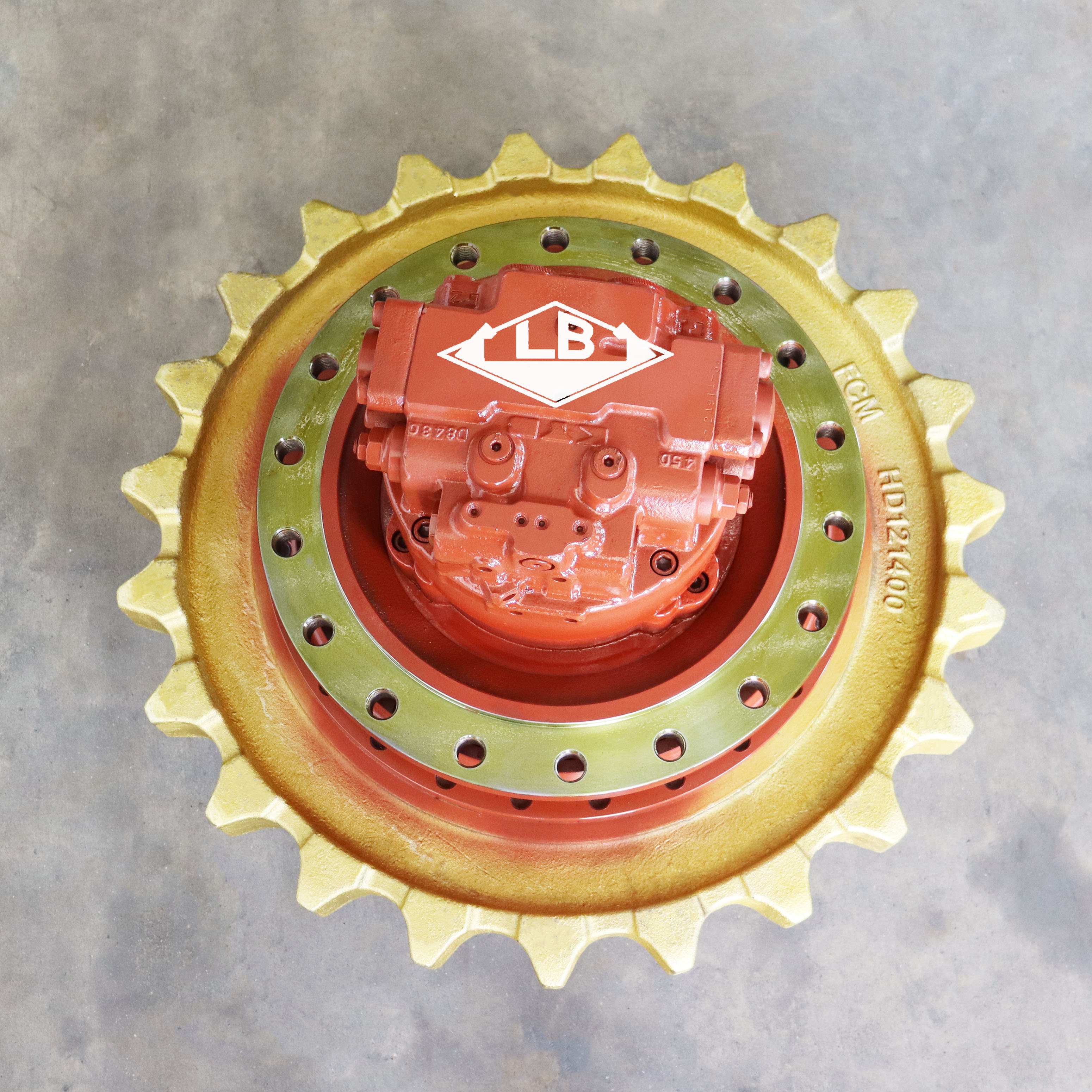 JCB290 JCB330 JS330 JCB360 Final Drive avec Sprocket 619-89300001 JSA0073 333 / K1153 JCB330 Final Drive for JCB Excavator