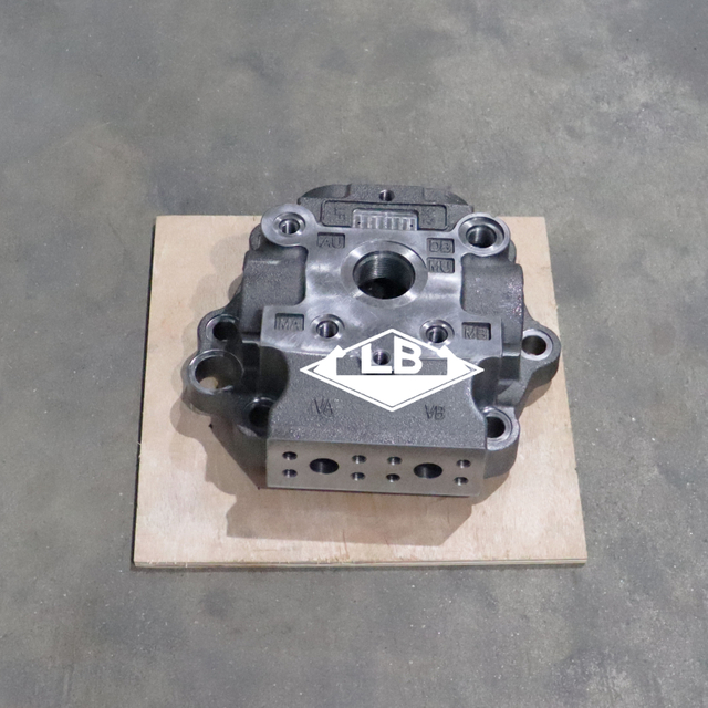 R210-9 R220-9 Swing Motor Cover 39Q6-11280 39Q6-11281 Vanne de boîtier de moteur oscillant Appliquer pour Hyundai Excavator