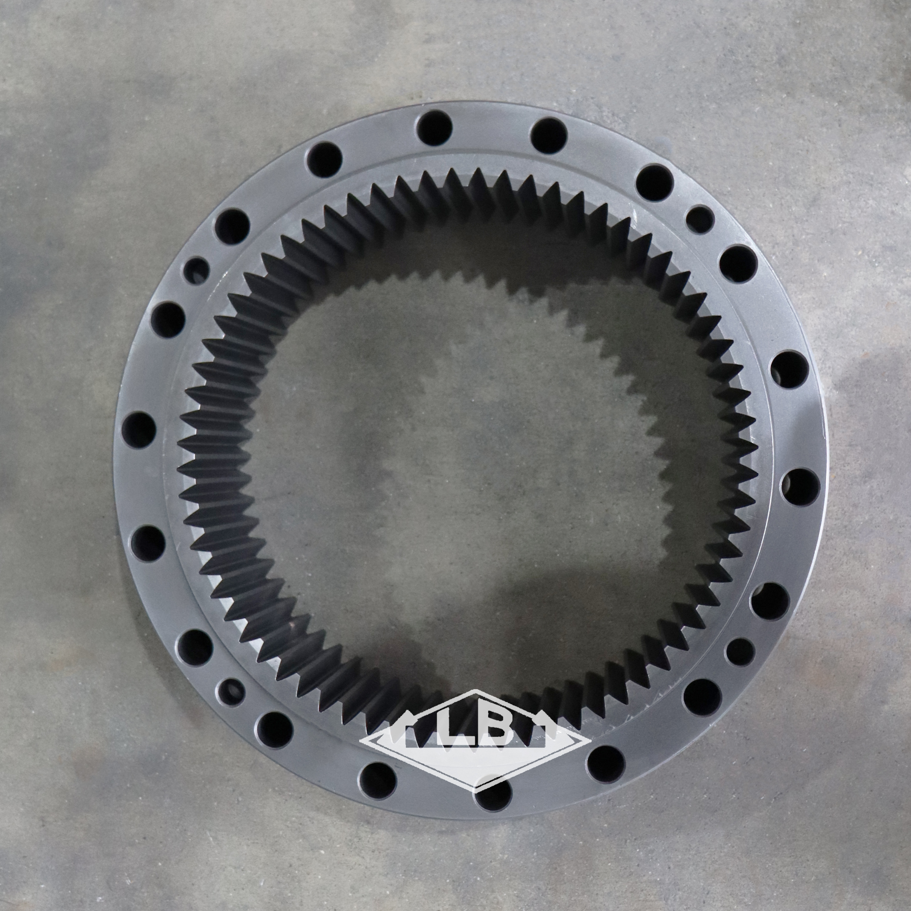 SOLAR340 SOLAR420 DX340 DX420 Swing Ring Gear 104-00040 pour l'excavateur Doosan